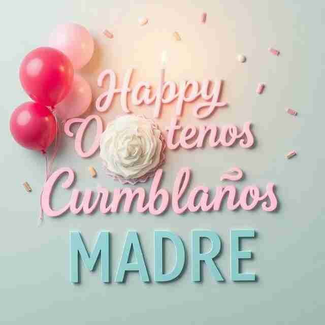 Feliz Cumpleaños Madre